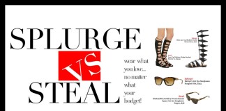 plus model magazine splurge vs. steal