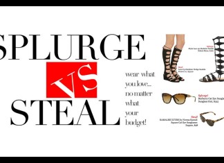 plus model magazine splurge vs. steal