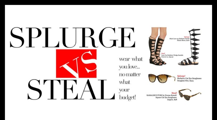 plus model magazine splurge vs. steal