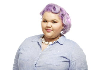 project runway's ashley nell tipton, plus size designer