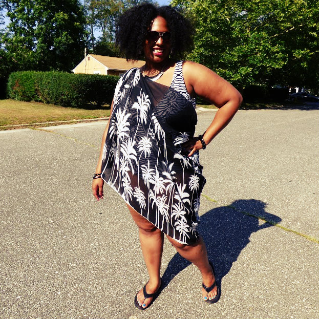 plus size cover up