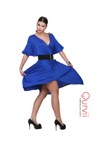 Qurvii blue dress