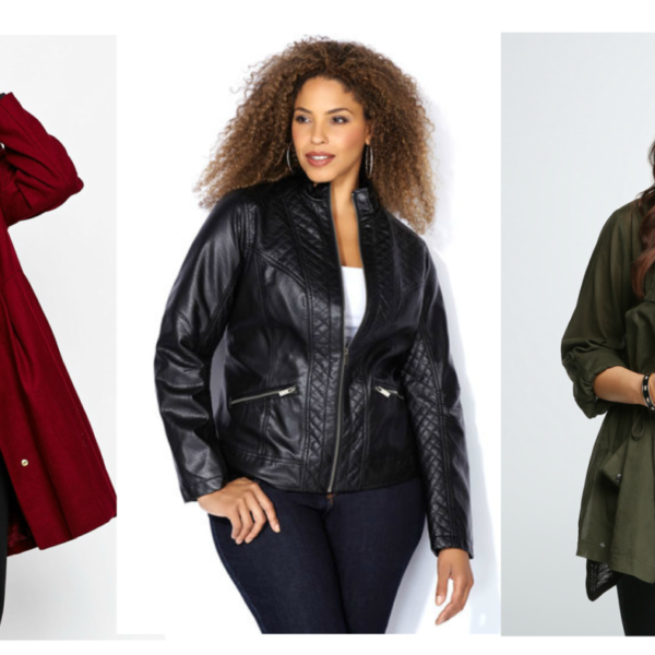 Plus size fall jackets