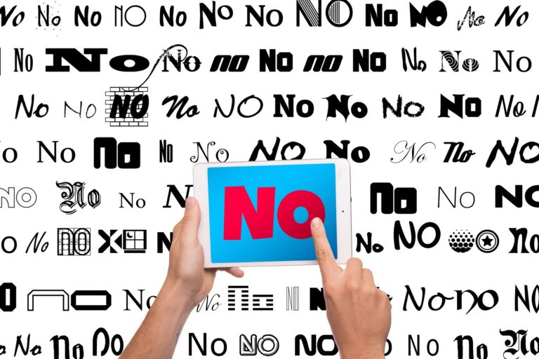 Why Are We Afraid of this Two-Letter Word? Why Are We Afraid of this Two-Letter Word?
